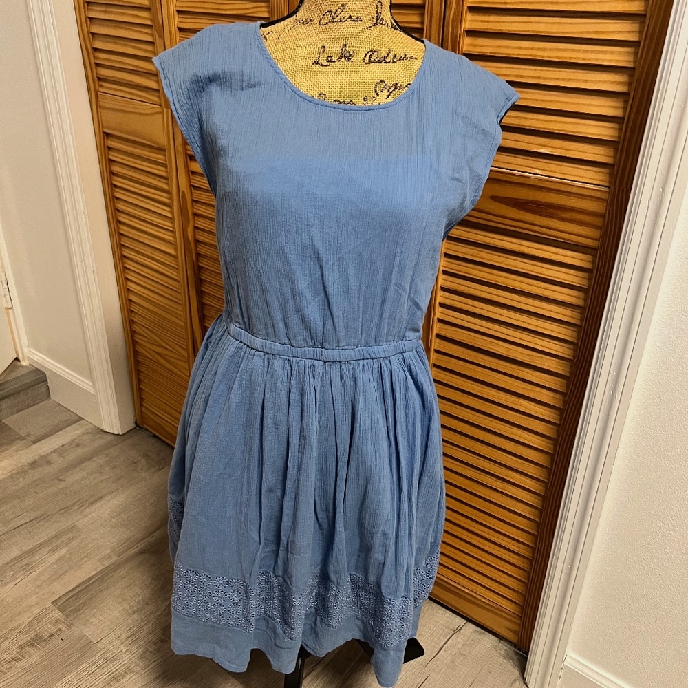 Old Navy Cornflower Blue Dress - Size L